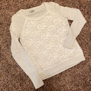 Lace Front Aeropostale Sweater